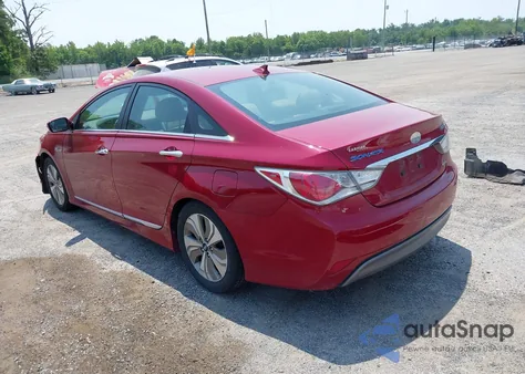 2013 Hyundai Sonata Hybrid Limited from USA, damaged, VIN KMHEC4A42DA080614